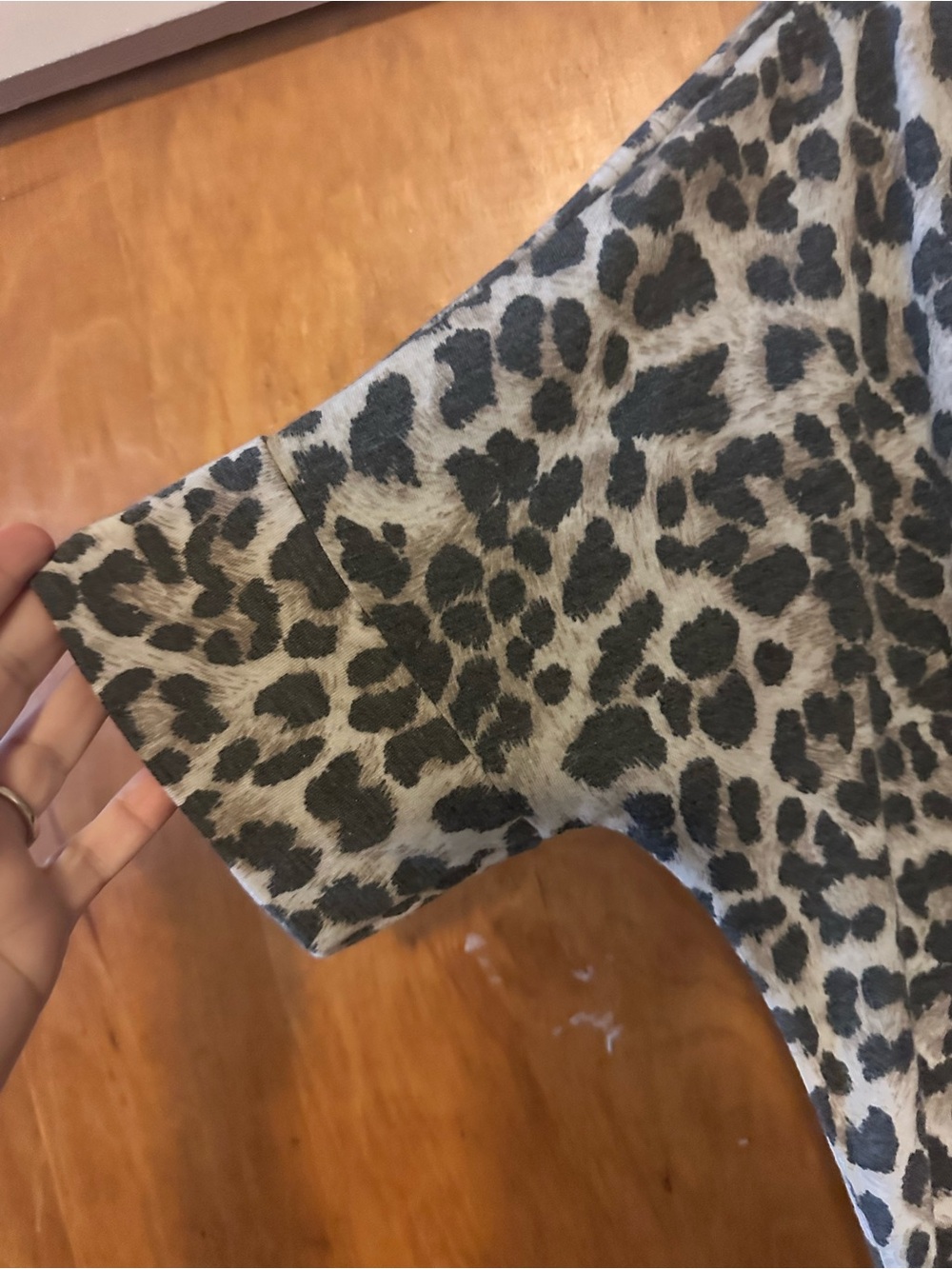 HEIMISH USA brown & black Leopard Print Short Sleeve Tee - Picture 4 of 5